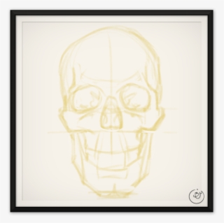 Benmiller Skullprocess 01smear-1500px - Skull