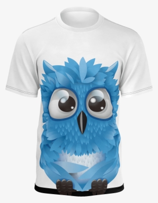 Cute Owl T-shirt - Eastern Screech Owl