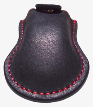 Tesla Model X Key Premium Distressed Black Leather - Leather