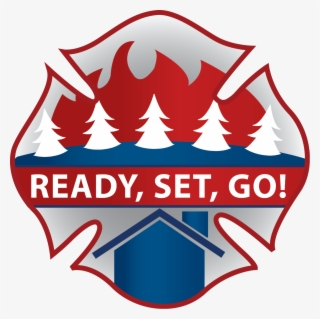 Iafc Logo - Ready Set Go Fire Logo