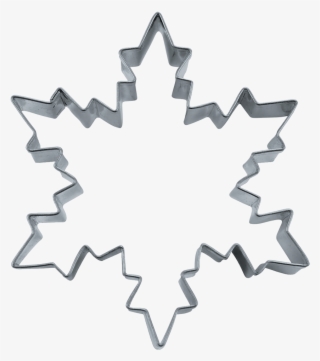 Cookie Cutter Ice Crystal - Christmas Cookie Cutters Snowflake