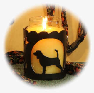 Beagle Dog Breed Jar Candle Holder - Candle