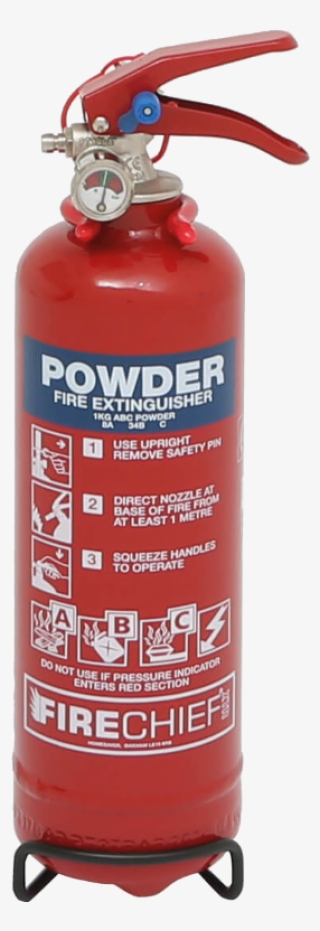 1kg Powder Extinguisher - Fire Extinguisher Powder Label
