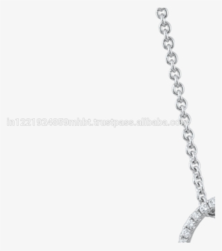 Fancy Heart Shape Designed Diamond Pendent - Chain