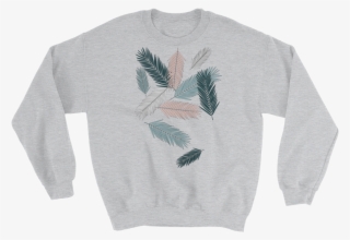 Falling Feathers, Unisex Sweatshirt - Sweater