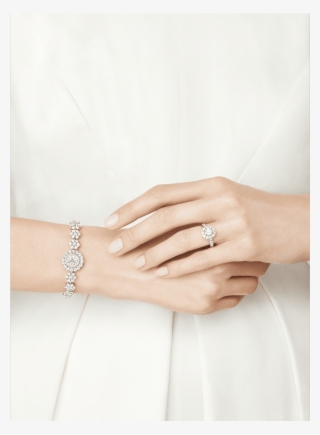 Snowflake Fleurette Watch,platinum - Wedding Ring