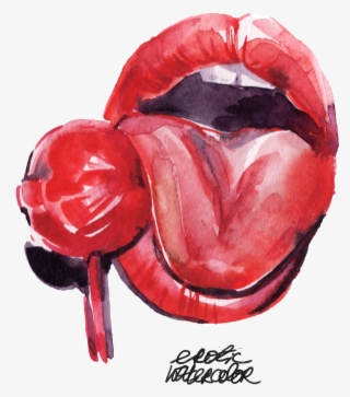 Lips Print - Illustration