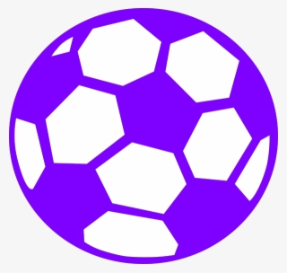 Blue Soccer Ball Clipart