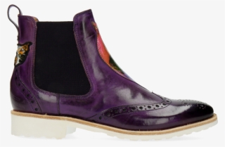 Ankle Boots Amelie 44 Purple Flame Peacock Bee - Chelsea Boot