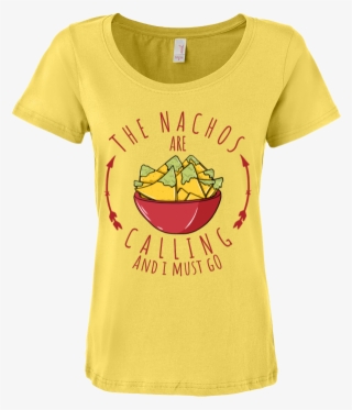 Nachos Are Calling T-shirt Template - 70's Retro Shirt