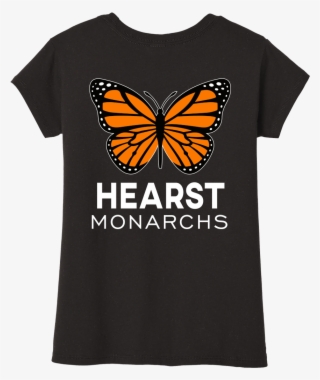 Hearst Princess Cut Tee - Monarch Butterfly
