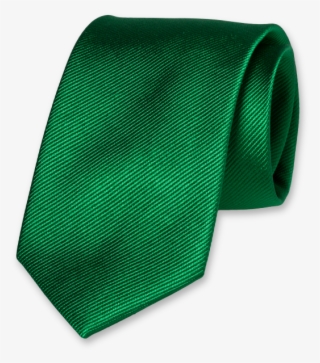 Green Silk Tie - Corbata Color Verde Esmeralda