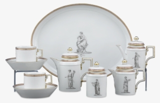 18th-century Kpm Porcelain Tea Service - Tea Set