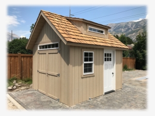 Options Such As Custom Board And Batten Siding On The - Shed