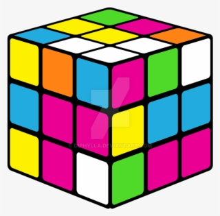 894 X 894 9 - 80s Rubix Cube Png