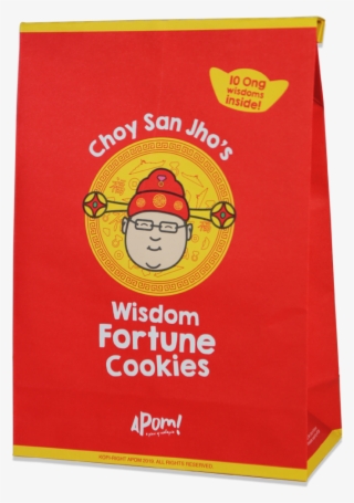 Choy San Jho's Fortune Cookies, - Illustration