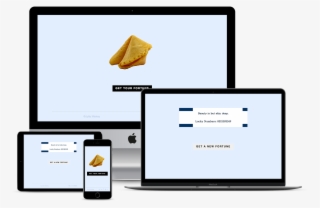 fortune cookie - web design
