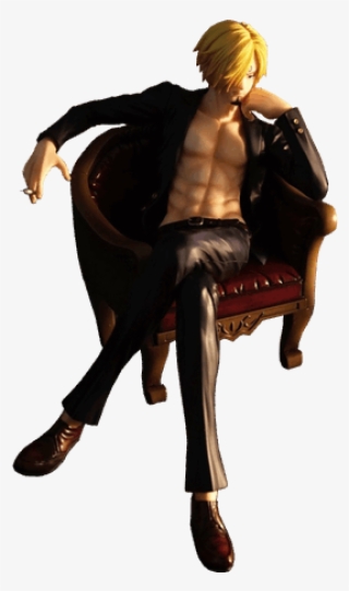 One Piece- Sanji 1/8th Scale Figure - Sitting