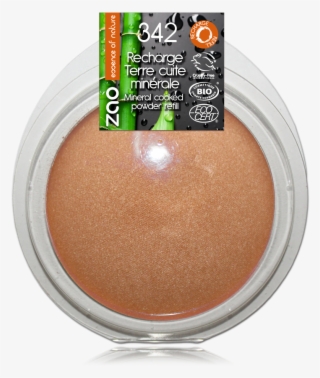 Zao Makeup 342 Bronze Copper Mineral Cooked Powder - Zao Mineral Cooked Powder