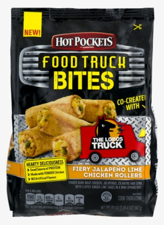 Hot Pockets Food Truck Bites Fiery Jalapeno Lime Chicken - Hot Pockets