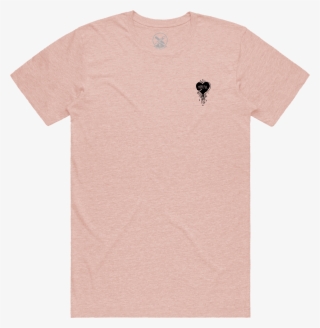Image Of Prism Peach Angel Baby Face, Hopeful Tee - Peach Color T Shirt Plain Back