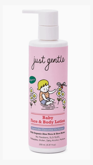 Just Gentle Organic Baby Face & Body Lotion 200ml - Cosmetics