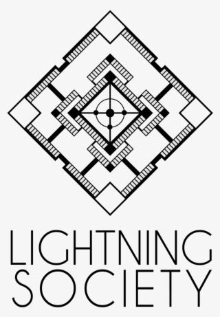 Lightning Society Logo 1500 Black Transparent 2 - Diagram