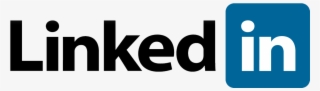 1ª Rede Social Para Empresas - Linkedin Word Logo Png