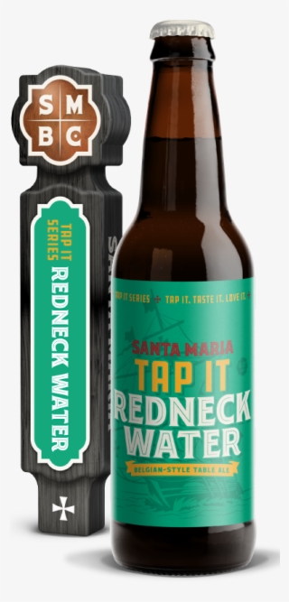 Tis Redneck Water - Beer Bottle