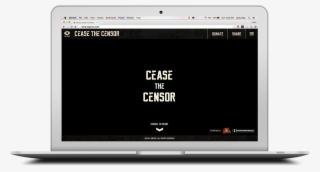 Cease The Censor Mini Site - Led-backlit Lcd Display
