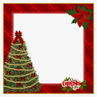 Christmas , Pictureframe , Frame , Border , Freetoedit - Merry Christmas Frame Png