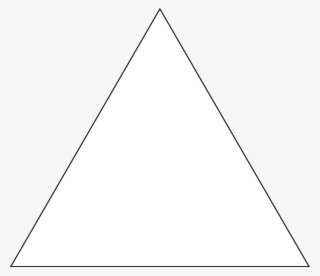 Quick View - - White Triangle Png