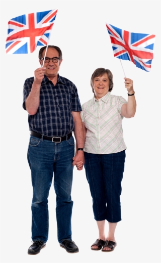 Old Couple - Flag Of The United States