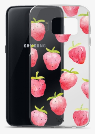 Strawberry Watercolor Case - Strawberries