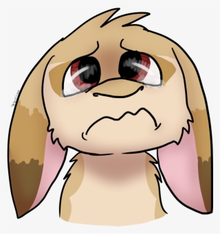 Sad Little Mutt - Cartoon