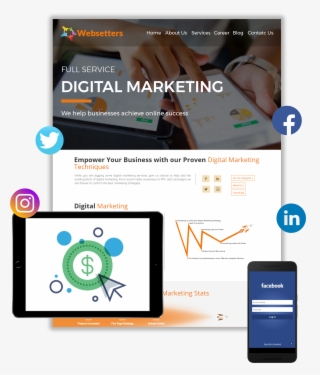 Websetters Digital Marketing - Web Page