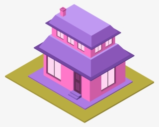 5d City Life Dimensional Png And Vector Image - House