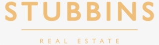 Stubbins Real Estate Logo - Tan