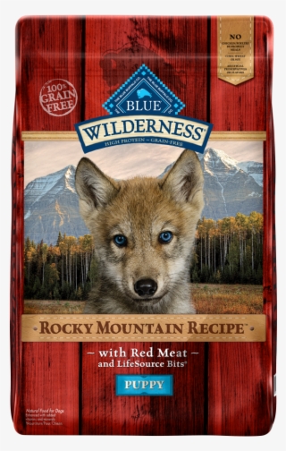 Blue Buffalo Wilderness Rocky Mountain Recipe Puppy - Blue Buffalo Red Meat Adult