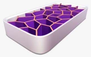 Voronoi Ice Cube Tray - Metal