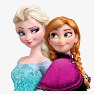 Frozen Anna And Elsa Clip Art - Elsa And Anna Frozen Png