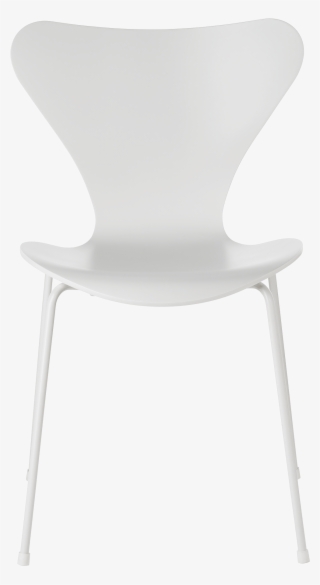 Series 7 Chair Arne Jacobsen Lacquered White Powdercoated - Series 7 Chair Monochrome
