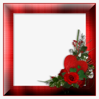 Cadre Coeur Rouge Crea Emy - Picture Frame
