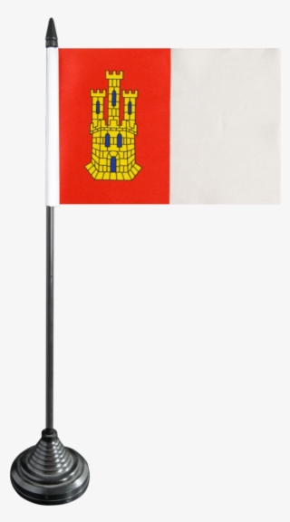 Spain Castile-la Mancha Table Flag - Banner