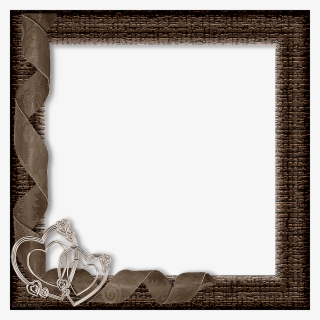Cadre Coeur Brun Crea Emy - Picture Frame