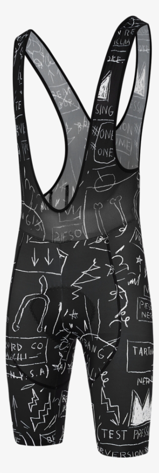 Atq X Basquiat Beat Bop Bib Shorts Main - One-piece Garment
