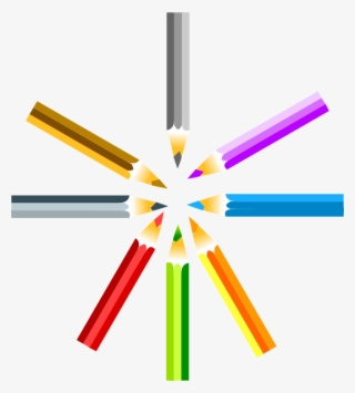 Colored Pencils Svg Clip Arts 540 X 600 Px