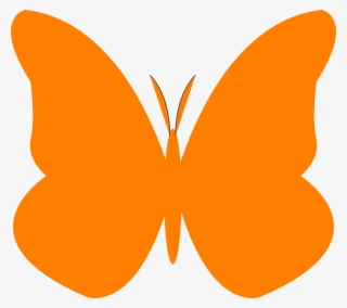 Butterfly Clip Art Orange