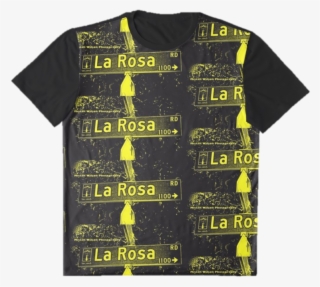 La Rosa Road, Arcadia, Ca1 Bumblebee Graphic T-shirt - Active Shirt
