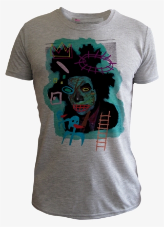 Jean Michel Basquiat Source - Headphones Shirt Transparent PNG ...